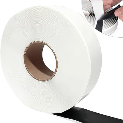Double Sided Butyl Tape 2 Inch x 98FT, RV Butyl Sealant Tape for Window, Roofing,  Doors, Boat, Pipe, DIY Projects, Permanent Bond,  Weatherproof, 1 Pack