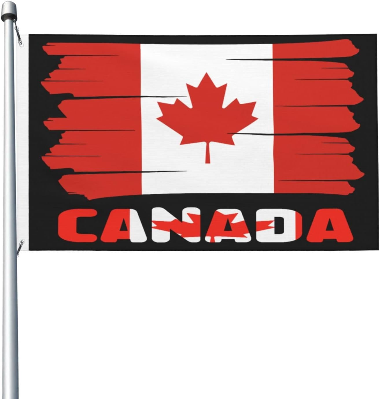 Double Sided Canada Canadians Flag 3x5 Ft, Vivid Digital Print Heavy ...