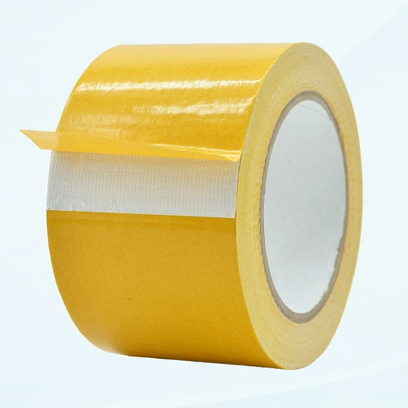 Double Sided Carpet Tape - 4 inches x 36 yards. Professional Grade, Heavy Duty Area Rug Tape to Hold Indoor Carpet Underlay to Floor, Wood, or Tile in Place