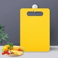 thumbnail image 1 of Double Sided Chopping Board with Sharpener, Plastic and Aluminum Alloy, Fast Defrosting, Double Sided Grinding, for Kitchen Food Prep, Meat and Vegetable Chopping, Yellow, by FAJHHA, 1 of 8