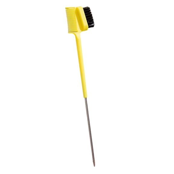 Double Sided Control Hair Comb Hair Edge Brush Comb Hair Edge Brush with Tail Comb Hair Stylings Tool for Women Girl