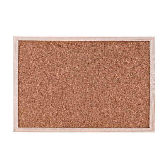 Double-Sided Cork Board for Wall,Hanging Wood Framed Small Bulletin Board,Picture Display Vision Board Corkboards for Room School Office Decor,11.81''X 7.87''