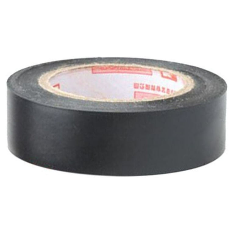 Double Sided Craft Tape Roll 4 inch Wide Head Over Boots Sign 1 Rolls 14.7ft Purpose 6.5inch Vinyl PVC Black Insulated Electrical Tape, Adult Unisex