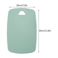 thumbnail image 1 of Double-Sided Cutting Board, Mini Fruit Vegetable Chopping Board, Non-Slip Kitchen Prep Surface for Baby Food, Dishwasher Safe Compact Design, 1 of 3
