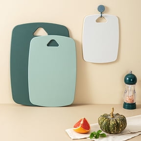 Double-Sided Cutting Board with Divided Zones - for Food Separation, Versatile Kitchen Prep Station for Meat, Produce and Bread Slicing