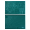 thumbnail image 1 of Double-Sided Cutting Mat A2/A3/A4/A5 Sewing Pad Carving Tools Waterproof A-3 Green, 1 of 9