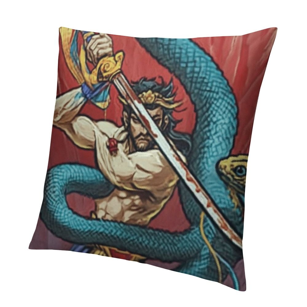 DoubleSided Decor Pillow Cases Sofa Bedroom Living Room Pillow Cover