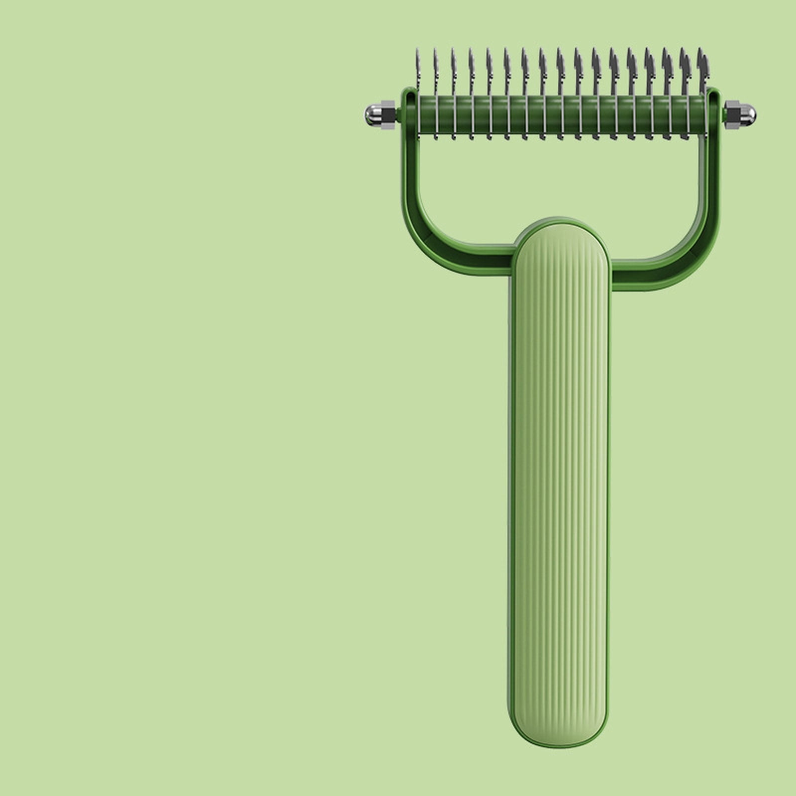 Double Sided Dematting Comb for Cats & Dogs, Undercoat Rake, Safe ...