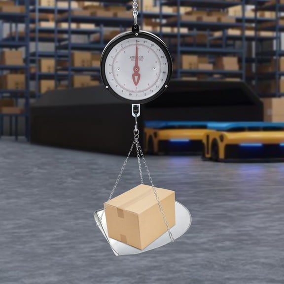 Double-Sided Dial Hanging Scale, Hanging Scale with 2 Units, Hanging Scale