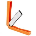 thumbnail image 1 of Double Sided Diamond Sharpener, Handheld Fine Coarse Diafold Blades Sharpening Stone 400/600 Grit Orange, 1 of 4