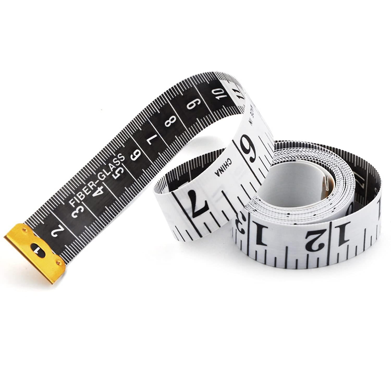 Double Sided Dressmaker Tape Measures, 1.5m 60 Inch Tailor Dressmaker ...