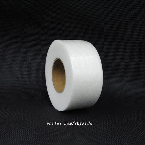 Double Sided Fabric Glue Tape Roll - Fusible Hem Adhesive for Sewing & Crafts, Washable Cloth Bonding Strip