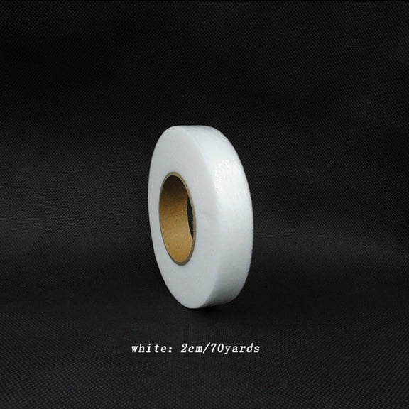 Double-Sided Fabric Tape,Fusible Fusing Tape,No Sew Hem Tape,Suitable for Clothing,Bedding Fabric and Daily Use(2cm)