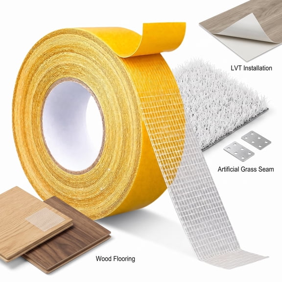 Double Sided Fabric Tape Heavy Duty – 1.97in*65.61ft-No Sew No Iron Hemming Tape Permanent Fabric Adhesive Tape