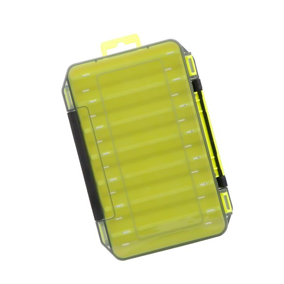 Double Sided Fishing Tackle Organiser Box Transparency PP Practical Waterproof Storage Case For Outdoor Gear Accessories