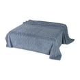 thumbnail image 1 of Double-Sided Flannel Taffeta Blanket 9 Colors Available Soft Warm Air Conditioning Cover Blanket Nap Sofa Throw Blanket for Home Bedroom Living Room, 1 of 2
