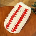 thumbnail image 1 of Double-Sided Fleece Pet Clothing Large Dog Winter Sweater Plush Fleece Lined Pet Coat for Cold Weather Warmth 1Pcs 7XL Red Rkxzt, 1 of 9