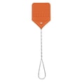 thumbnail image 1 of Double-Sided Fly Swatter, PU Leather Fly Swatter Heavy Duty Fly Swatter with Durable Iron Handle, Handle Insect Wasp Pest Control, Paddle Fly Swatter Faux Control for Flies Smooth Surface, 1 of 5