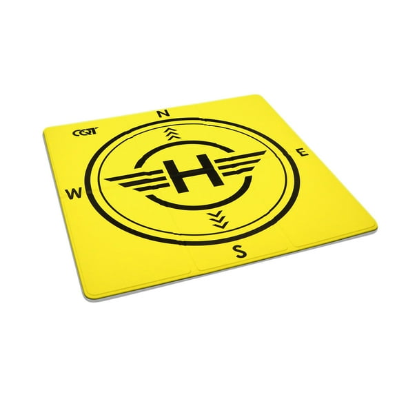 Double-Sided Foldable Drone Landing Pad With Storage Bag, Portable Pu Material For Outdoor Aerial Photography And Drone Parking, 17X17In