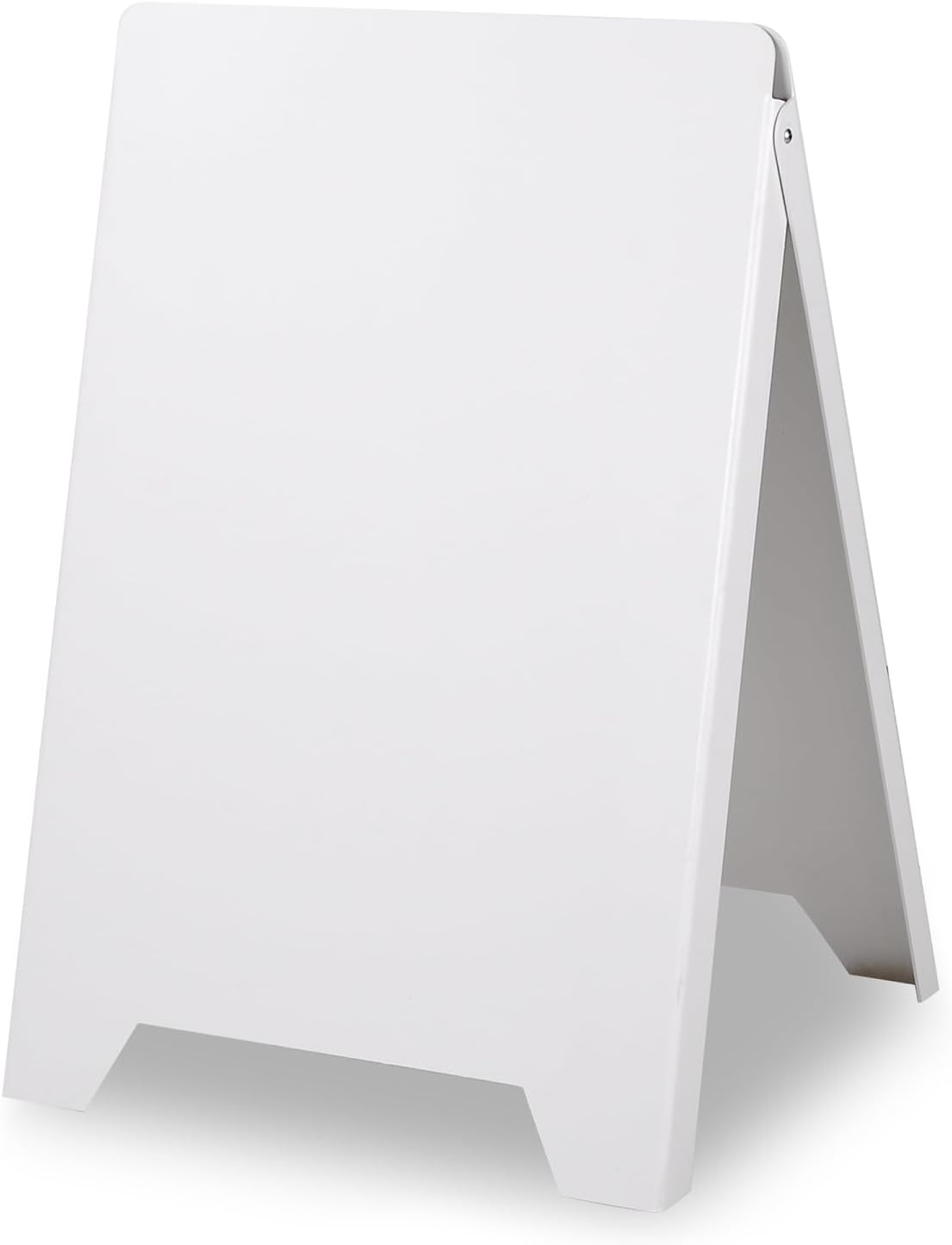 Double-Sided Folding Sandwich Board, 19”x32” Freestanding Sidewalk Sign ...