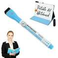 thumbnail image 1 of Double-Sided Folding Whiteboard - Portable Dry Erase Board for Study, Meetings, Doodling, and Planning (Includes 10ml Black Marker), 1 of 7