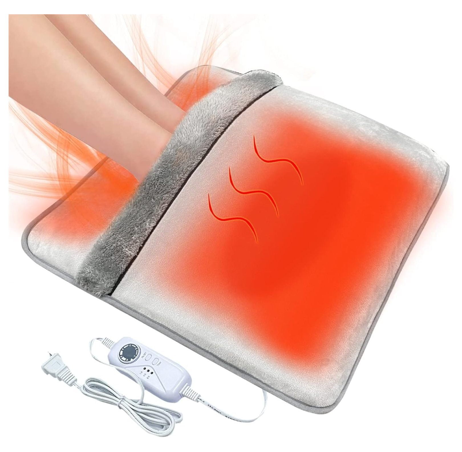 Double Sided Foot Warmer,Electric Feet Heating Pads for Women and Man