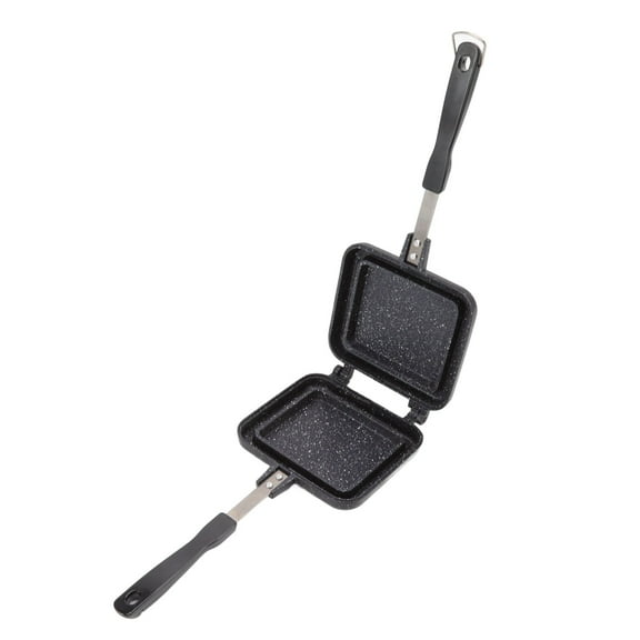 Double Sided Frying Pan, Non,Stick Detachable <span Style="background:red"></span> Maker For Quick  Easy Breakfasts