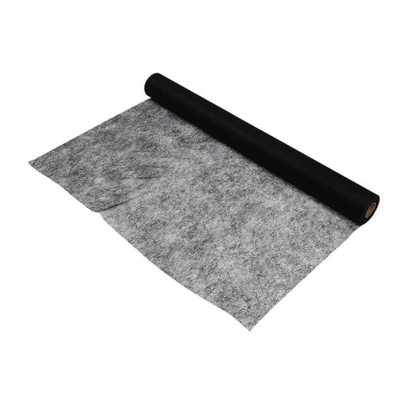 Double Sided Fusible Non-Woven Interfacing Adhesive Lightweight Interfacing Fabric for Making, 44 X 78.74 Inch - Black, 112x200cm