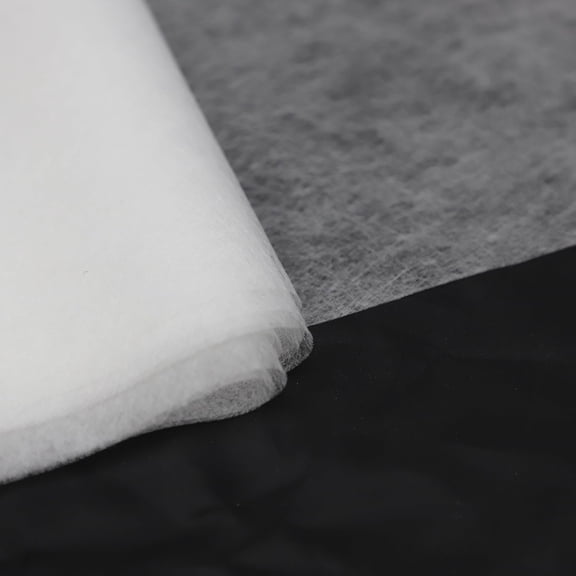 Double Sided Fusible Web, 19.69in x 6yd Light Weight Fusible Interfacing for Sewing Iron Fusible Bonding Web for Fabric and DIY Craft Making