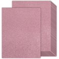 DoubleSided Gold Glitter Cardstock 8.5 x 11 24 Sheets, 80lb NoShed