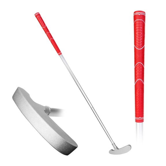 Double Sided Golf Practice Putter Three Section Detachable Golf Putter Push Rod Golfing Supply for Beginners Enduring