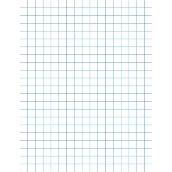 Double Sided Graph Paper With Chipboar, Back