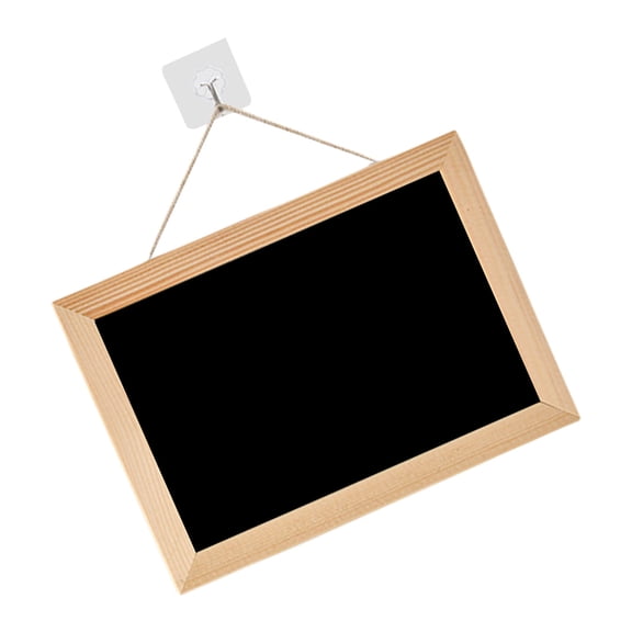 Double-Sided Hanging Chalkboards Memo Board Writeable Blackboard Small Chalkboard Message Board Decorative Blackboard