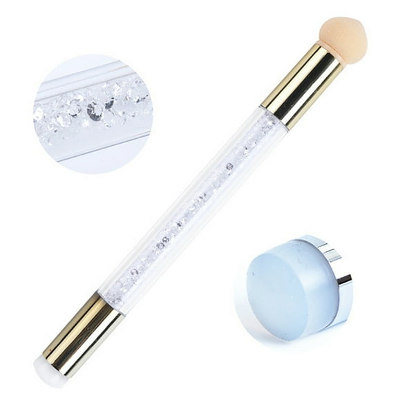 Double-Sided Head Stamper Polishing Painting Drawing Manicure Nail Art Pen Tool