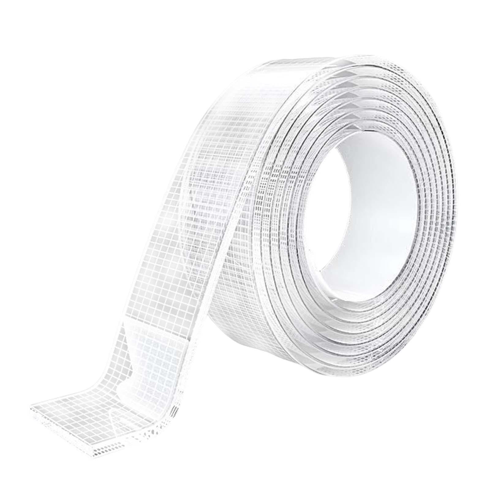 Double Sided Heavy Duty, Multipurpose Transparent Poster Tape, Strong Sticky Mounting Tape Transparent Tape Picture Hanging Strips Gel Tape Thick 2mm