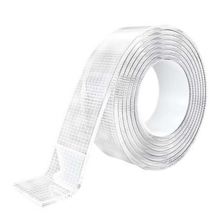 Double Sided Tape Removable Adhesive Nano Tape, Heavy Duty Transparent  Removable Mounting Strips