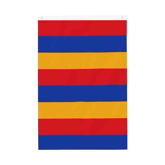 Double Sided House Flag Armenian Flag Garden Flag For Outside Room House Yard Indoor (2x3ft)