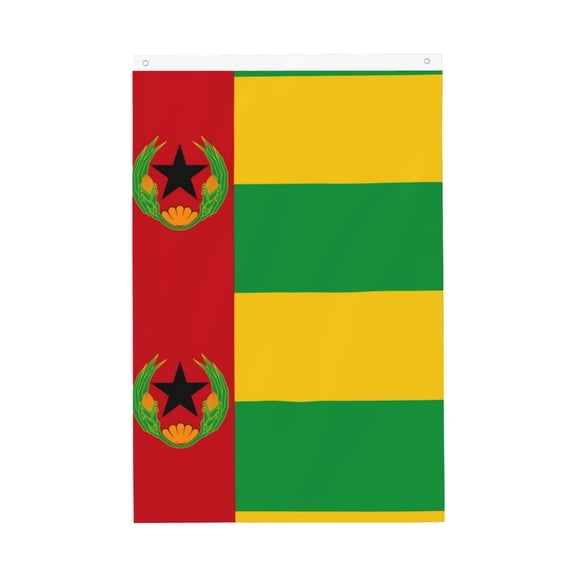 Double Sided House Flag Cape Verde Flag Garden Flag For Outside Room House Yard Indoor (2x3ft)