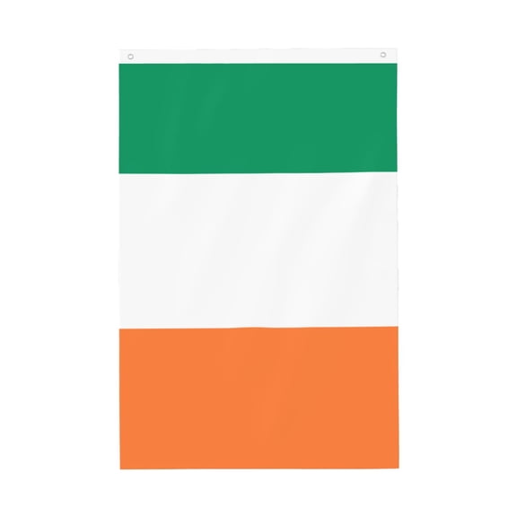 Double Sided House Flag Flag Of Ireland Garden Flag For Outside Room House Yard Indoor (2x3ft)