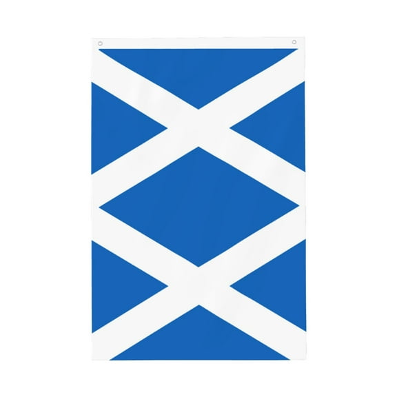 Double Sided House Flag Scottish Flag Garden Flag For Outside Room House Yard Indoor (2x3ft)