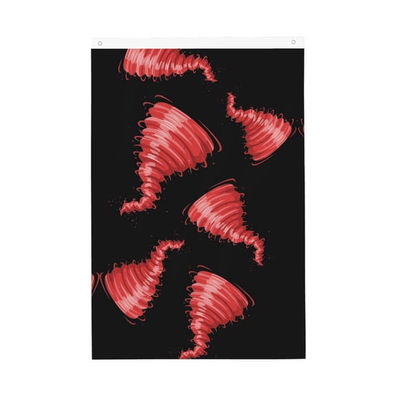 Double Sided House Flag Tornado Garden Flag For Outside Room House Yard Indoor (2x3ft)