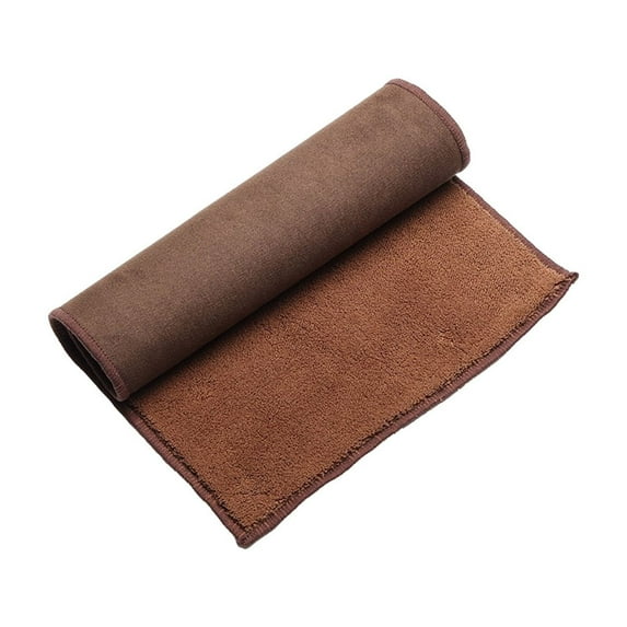 Double Sided Imitation Leather Car Wash Towel Super Absorbent Microfiber Cloth for Car Interior Exterior Cleaning Polishing Scratch Free Streak Free Durable