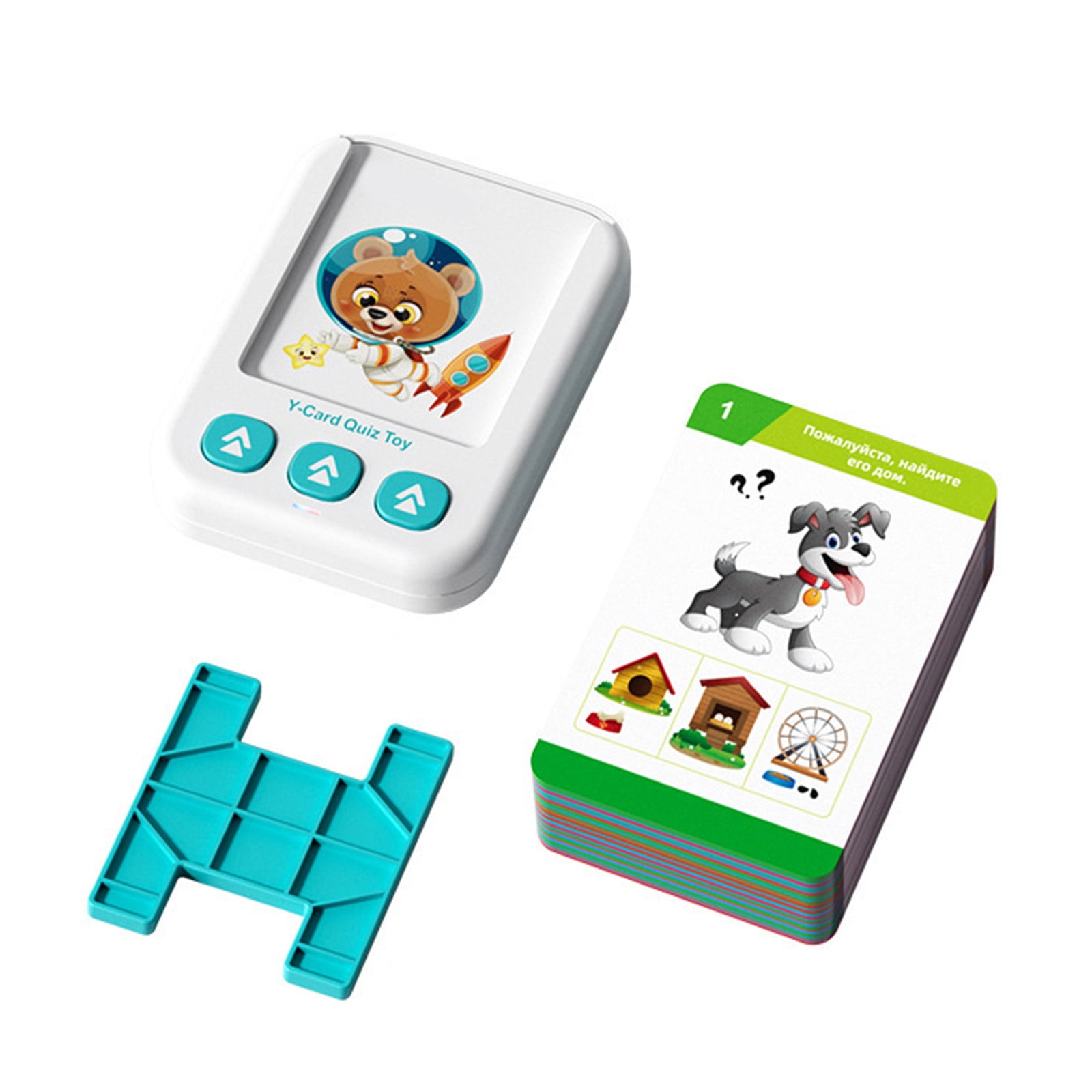 Double Sided Interactive Learning Cards For Toddler Cognitive ...