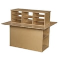 thumbnail image 1 of Wood Designs 31120 Double Sided Junior Writing Center, 36.62" Height, 36.18" Width, 43" Length, 1 of 1