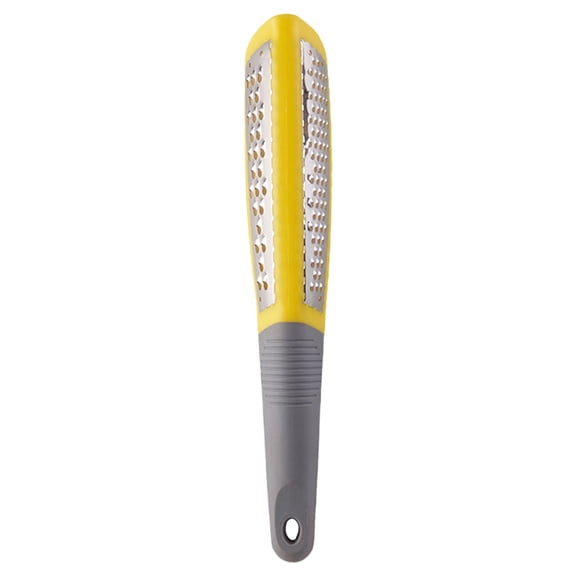Double-Sided Kitchen Grater, Stainless Steel Cheese Grater, Handheld Multifunctional Grater for Cheese, Potato, Garlic, Lemon Zest, Ergonomic & Easy Clean Kitchen Gadget