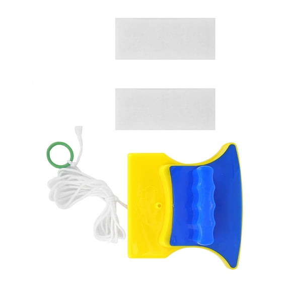 Double-Sided Magnetic Window Glass Cleaning Tool - Telescopic Brush Cleaner for Home Use, Suitable for Glass Thickness 3-8mm