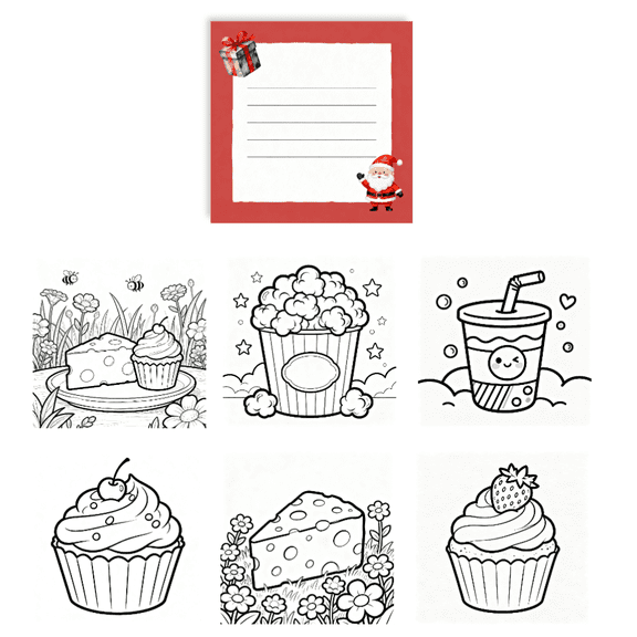 Double-Sided Memo Pads To-Do List, Coloring Side & Task Recording Other Side