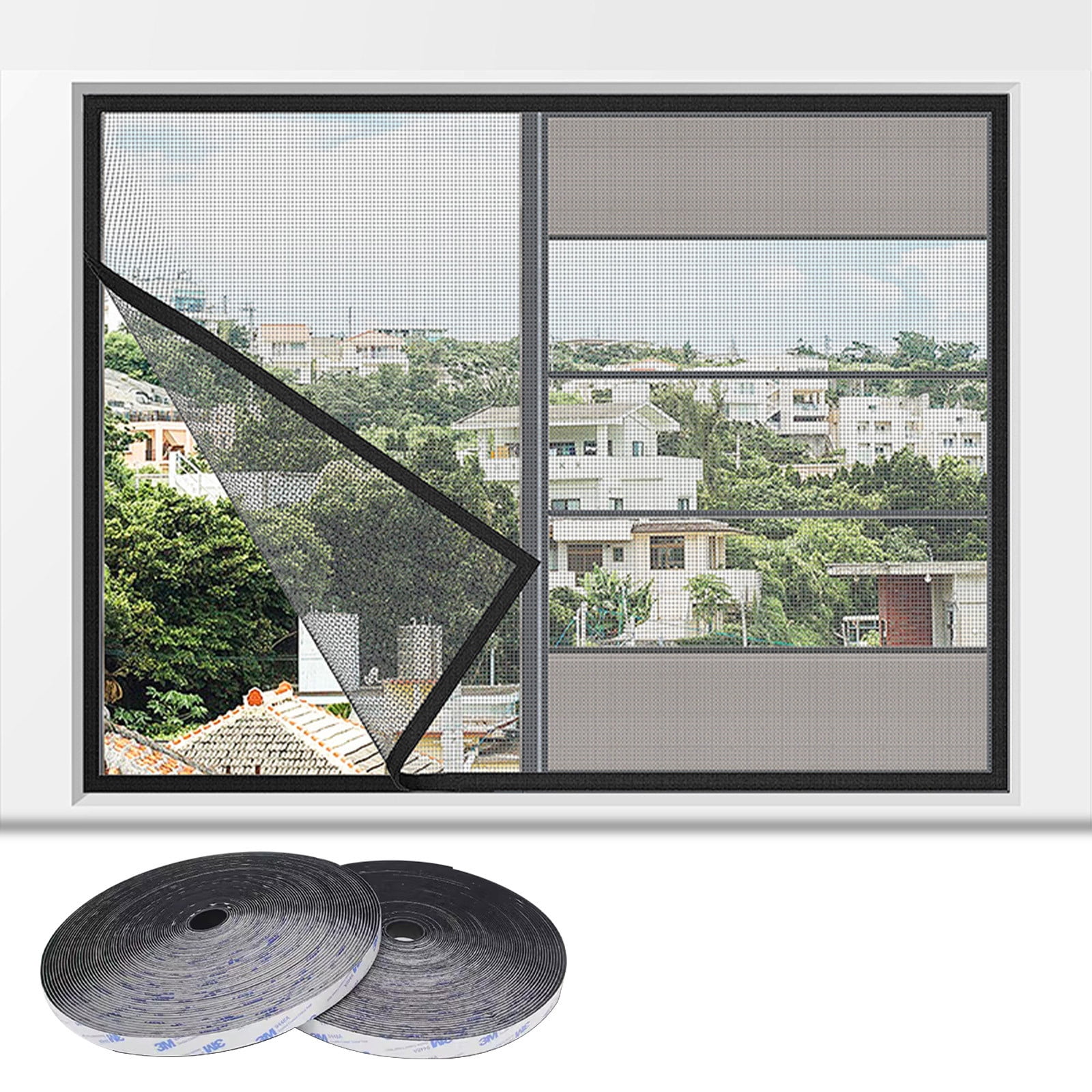 Double-Sided Mounting Tape – Heavy Duty Tape | Strong Hold, Heat-Resistant, Reusable | 6-Pack | 16 mm x 3 m Each | For Home, Car, Wood, Metal, Tile