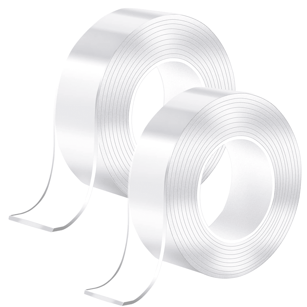 Double Sided Mounting Tape Removable , Clear & Tough Nano Double Sided