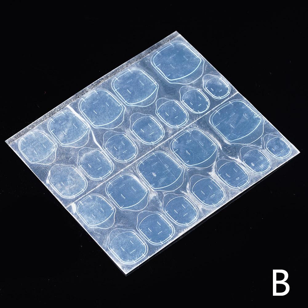 DoubleSided Nail Glue Tabs Sticker Adhesive False Gel 2023 Nail Jelly